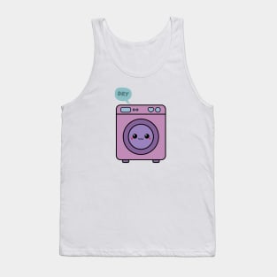 Kawaii Drying Machine Tank Top